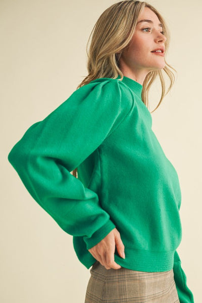 Brooke Mock Neck Sweater