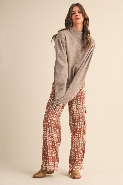 Brooke Mock Neck Sweater
