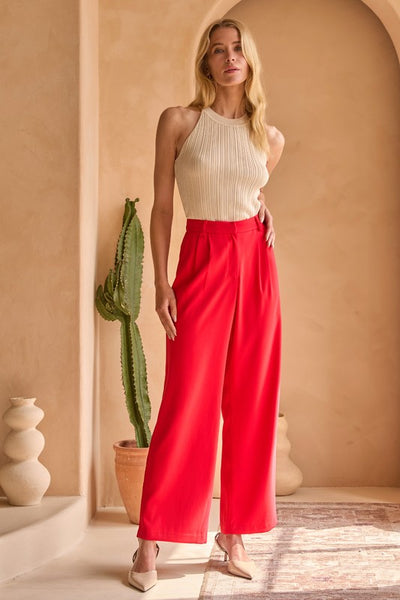 Rita High Waist Wide Leg Pants