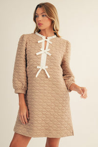 Tracy Textured Shift Dress