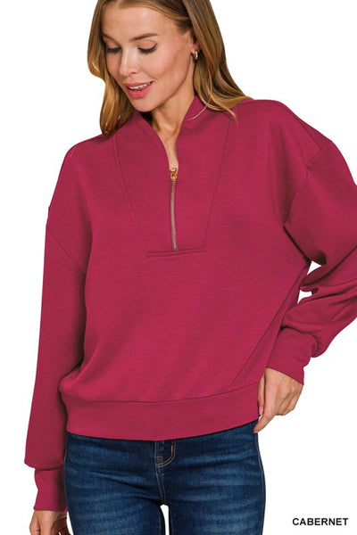 Scuba Half Zip Pullover
