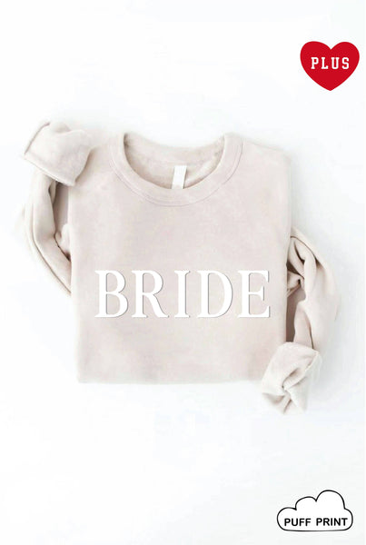 BRIDE PUFF Plus Graphic Sweatshirt