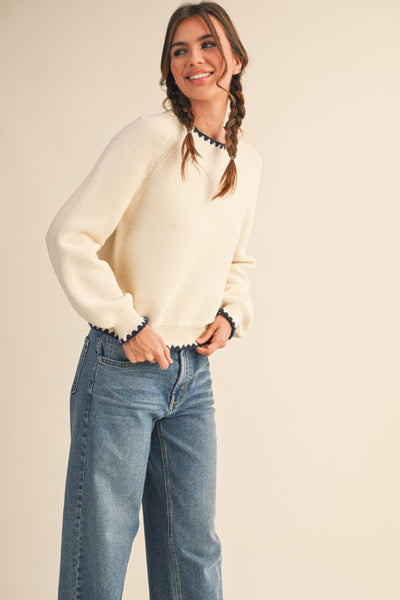 Kim Puff Sleeve Sweater