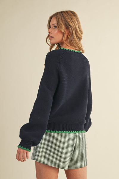 Kim Puff Sleeve Sweater