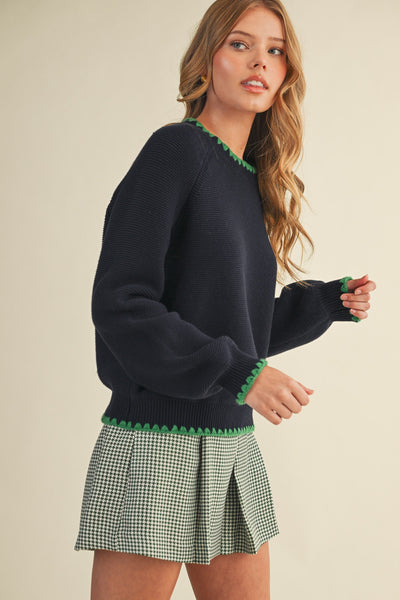 Kim Puff Sleeve Sweater