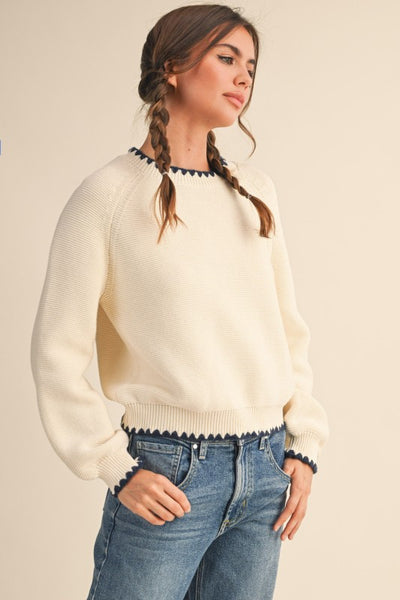Kim Puff Sleeve Sweater