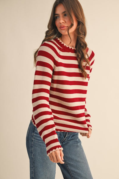Maggie Striped Sweater
