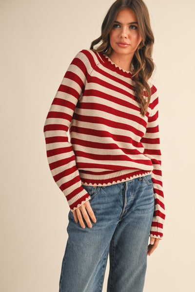Maggie Striped Sweater
