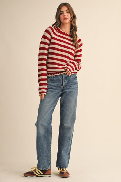 Maggie Striped Sweater