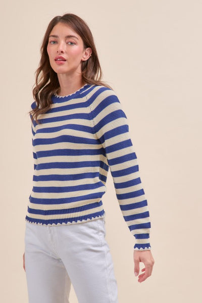 Maggie Striped Sweater