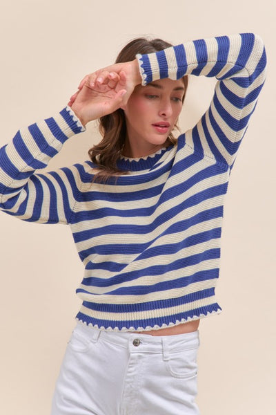 Maggie Striped Sweater