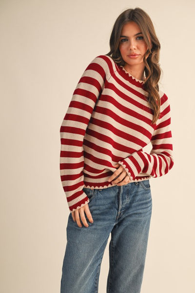 Maggie Striped Sweater