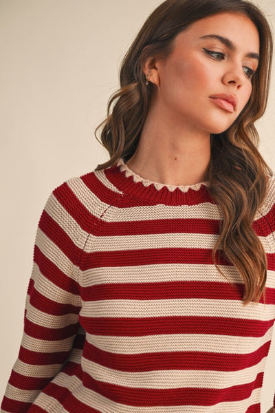 Maggie Striped Sweater