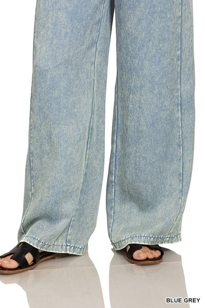 Tencel Pants w/ Drawstring