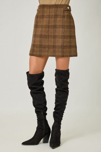 Presley Plaid Skirt