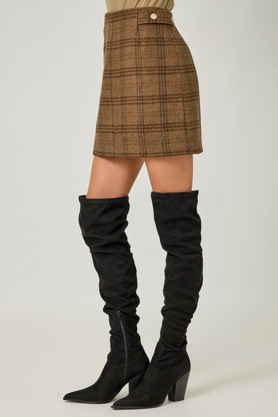 Presley Plaid Skirt