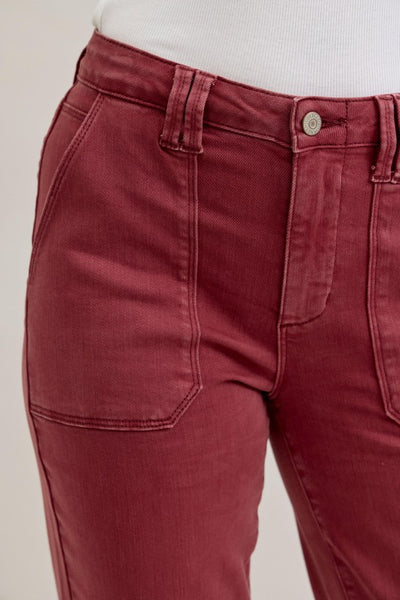 Aurora Garment Dyed Cuffed Jeans