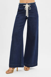 Caroline Mid Rise Wide Leg Pants
