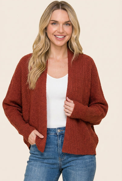 Brenda Dolman Sleeve Cardigan