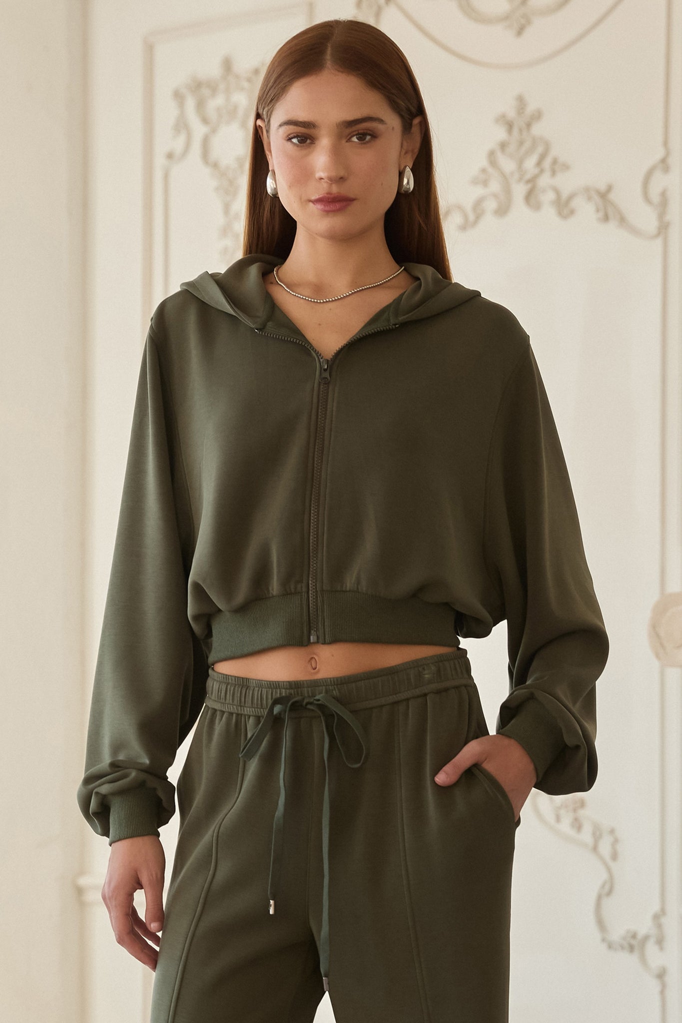 Jillian Modal Hooded Jacket