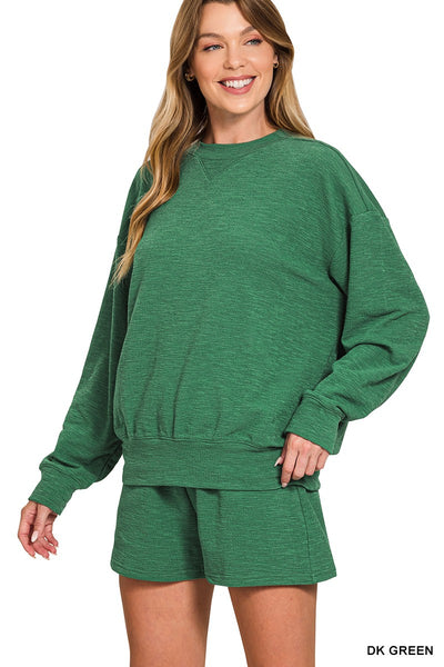 Donna Pullover & Shorts 2pc Set