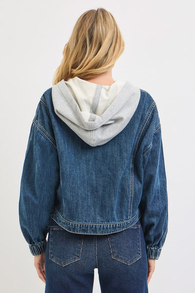 Millie Denim Bomber Jacket