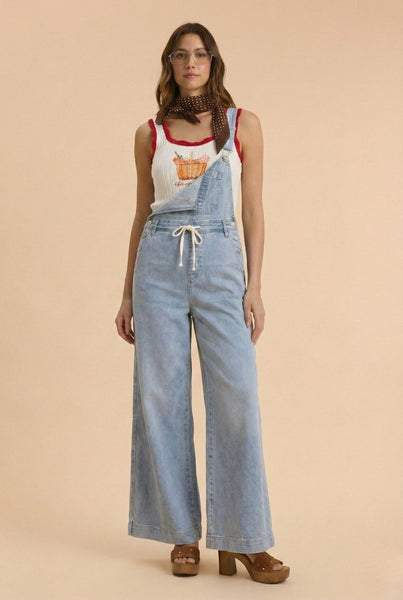 Wendy Wide Leg Overalls