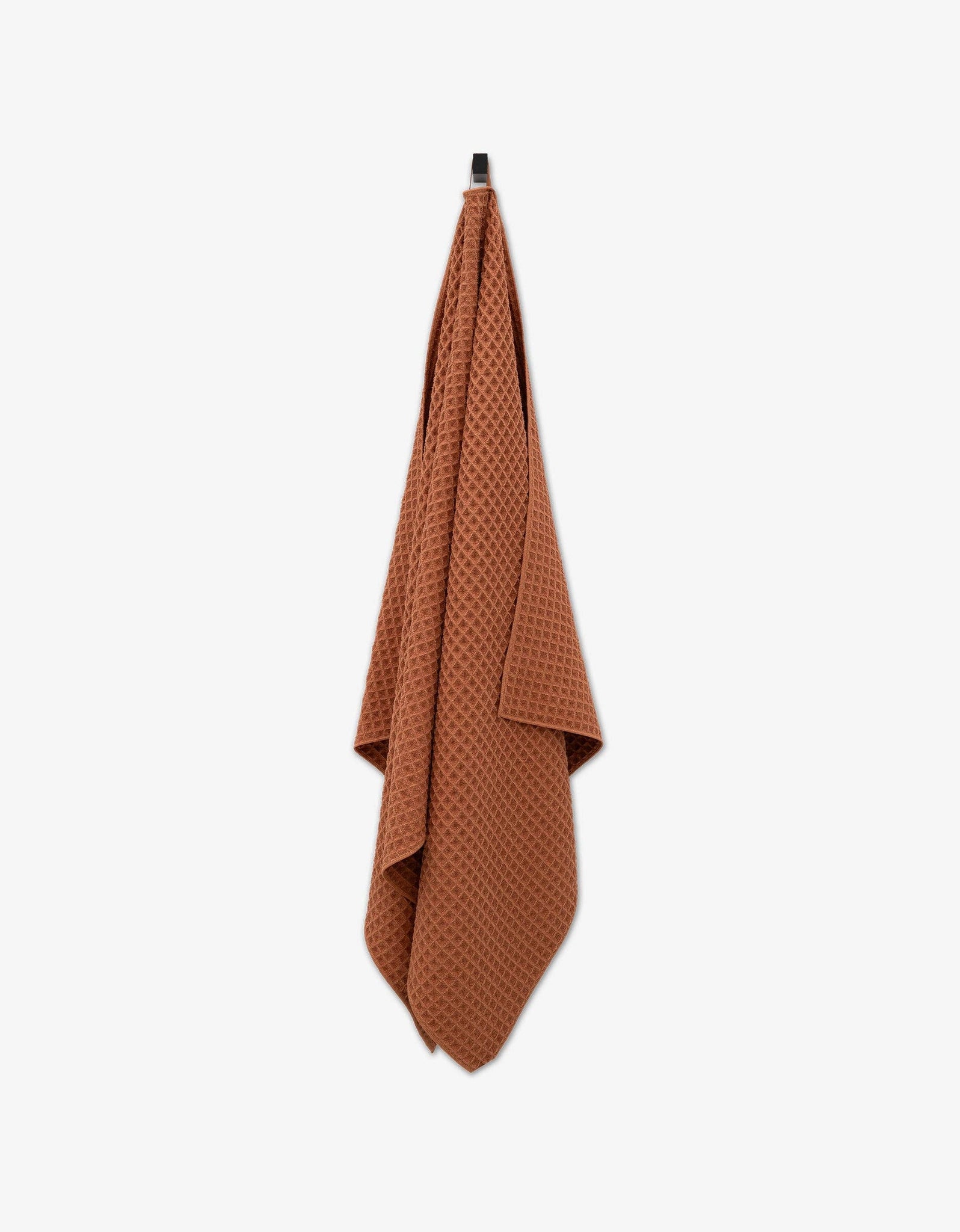 Clay Waffle Bath Towel