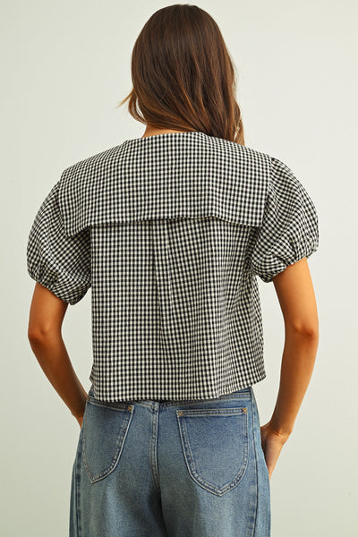 Melinda Front Tie Top