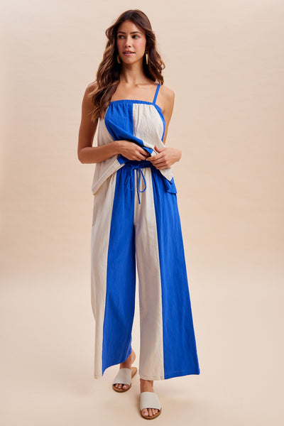 Brooke Color Block Flowy Set
