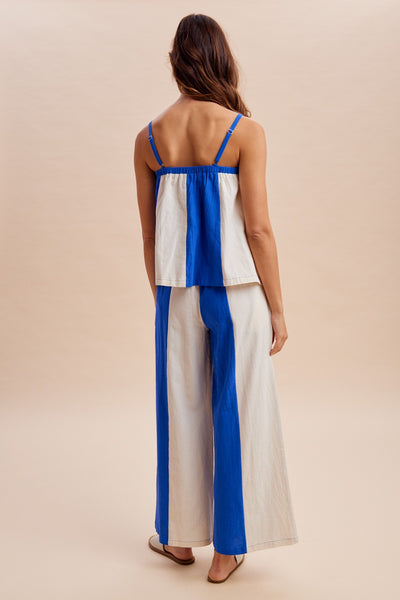 Brooke Color Block Flowy Set