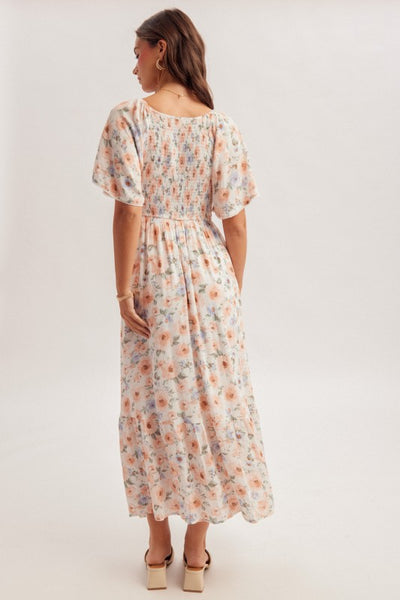 LeAnn Smocked Chest Maxi Dress