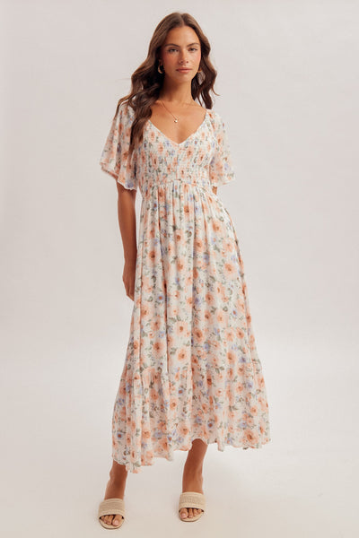LeAnn Smocked Chest Maxi Dress