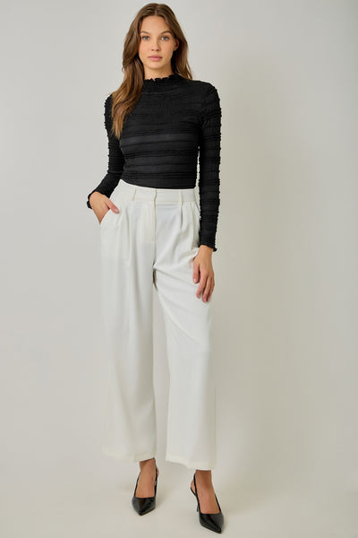 Lettuce Edge Knit Top