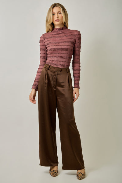 Lettuce Edge Knit Top