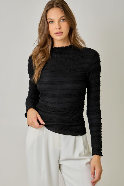 Lettuce Edge Knit Top