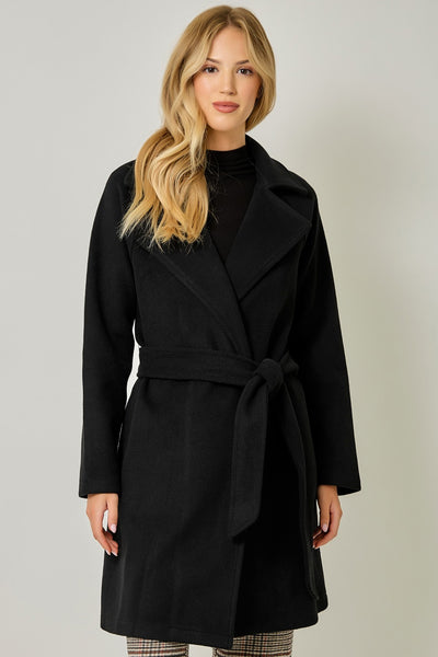 Linda Lapel Collar Robe Coat