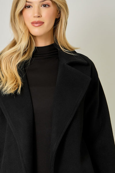 Linda Lapel Collar Robe Coat