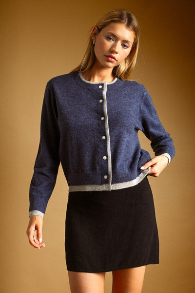 Bethany Button Front Cardigan