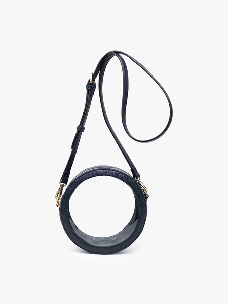 Clear Circular Crossbody Bag