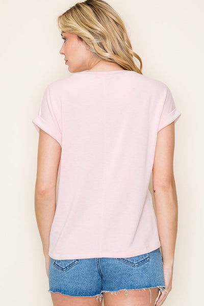 Ashton Solid French Terry Top
