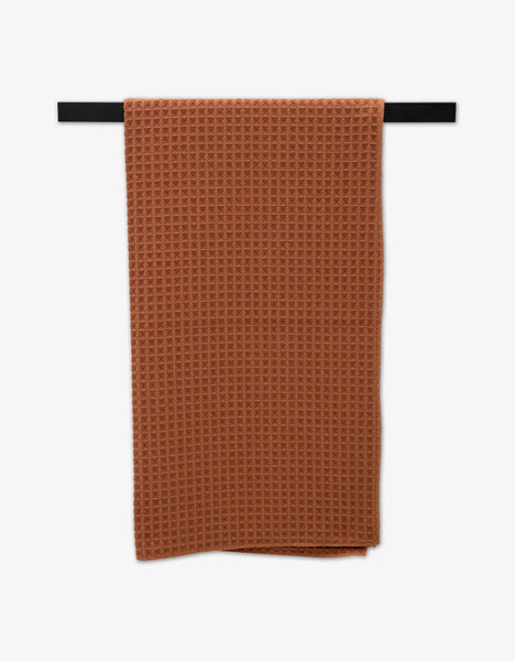 Clay Waffle Bath Towel