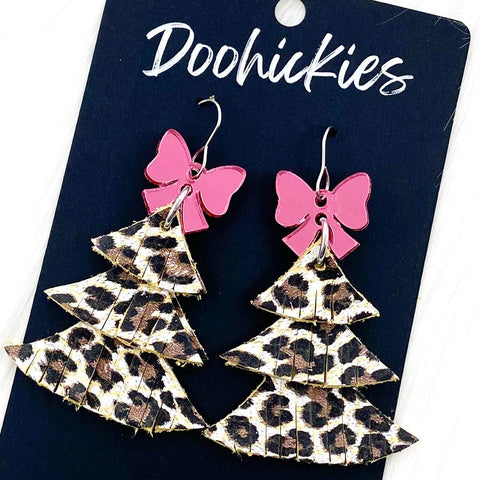 Chocolate Leopard Fringy Trees