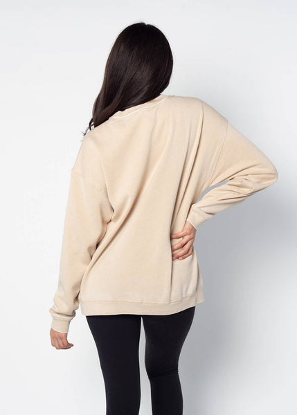 Indiana Hoosiers Oatmeal Crewneck Sweatshirt