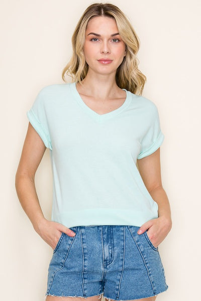 Ashton Solid French Terry Top