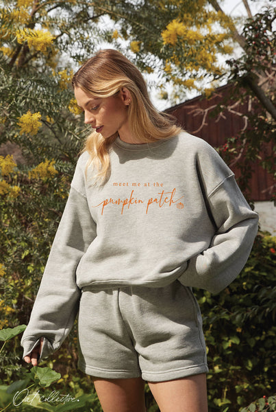 At The Pumpkin Patch Cropped Sweatshirt