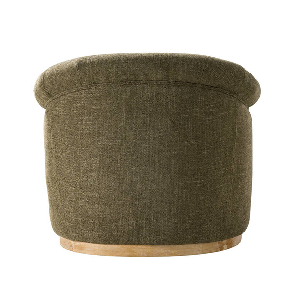 Loki Swivel Chair: Moss