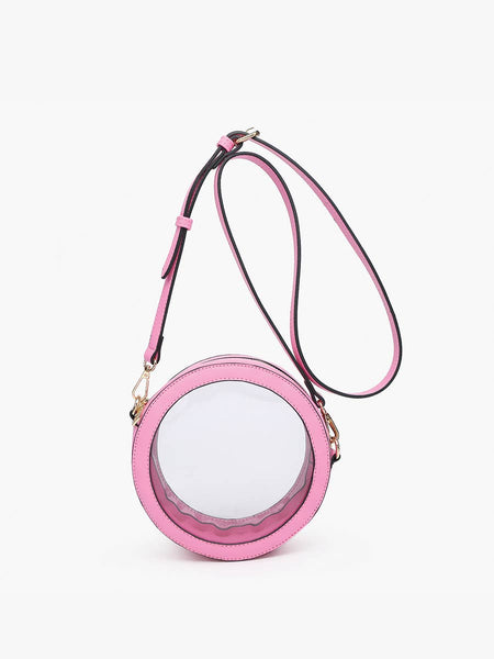 Clear Circular Crossbody Bag