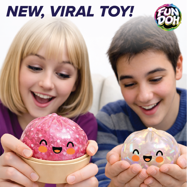 Fun Doh Mystery Dumpling Squishy Toy | 12-Piece Display: Wholesale Price