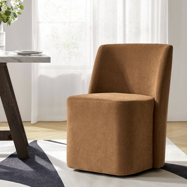 Astrid Dining Chair: Camel